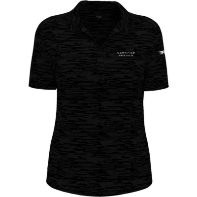 CADILLAC (CAD) Ladies' Callaway Broken Stripe Polo