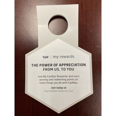 Cadillac - Power of Appreciation Mirror Hangers