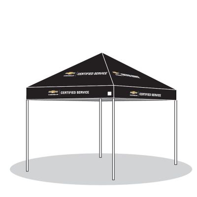 CHEVROLET CERTIFIED SERVICE 10' x 10' Premium Graphics Pop-UP Tent