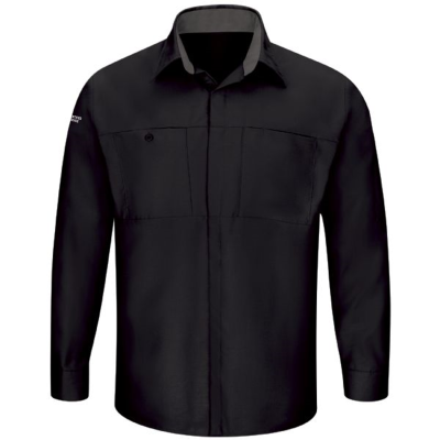 CHEVROLET Certified Service Men's Long Sleeve Performance Plus Shop Shirt with Oilblok Technology