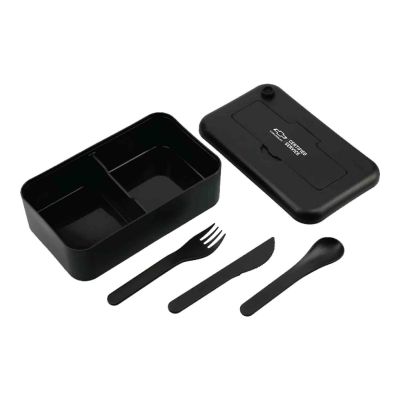 CHEVROLET Certified Service Bamboo Fiber Lunch Box with Utensils