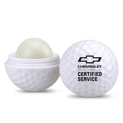 CHEVROLET Certified Service Golf Ball Shaped Lip Moisturizer Container