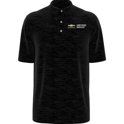 CHEVROLET Certified Service (CCS) Men's Callaway Broken Stripe Polo