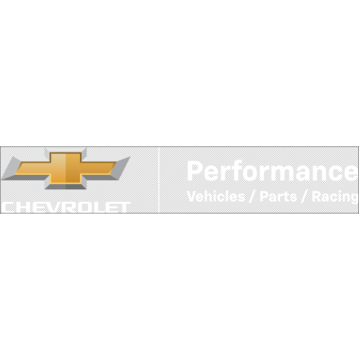 CHEVROLET PERFORMANCE 1-C LOGO - HORZ/POS  (CLICK ON ICON FOR ALL EXTENSIONS)