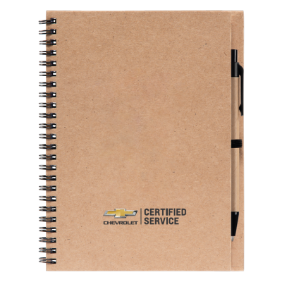Chevrolet Recycled Journal & Kraft Pen Set