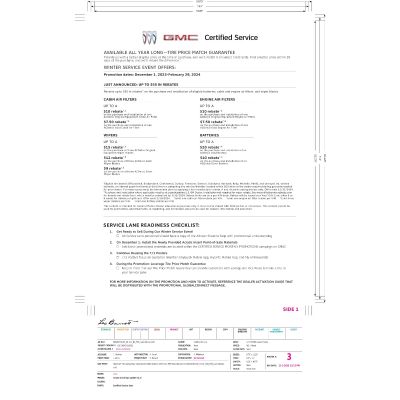 GUIDE - BUICK GMC CERTIFIED SERVICE WINTER LAUNCH (EA)