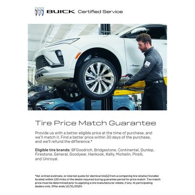 INSERT - BUICK CERTIFIED SERVICE SPRING ARCYLIC (EA)