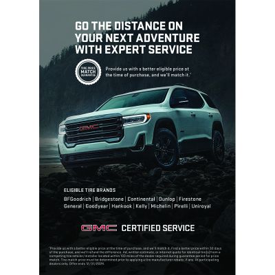 INSERT - GMC CERTIFIED SERVICE SPRING ACRYLIC (EA)