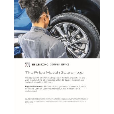 INSERT - BUICK CERTIFIED SERVICE FALL ACRYLIC (EA)