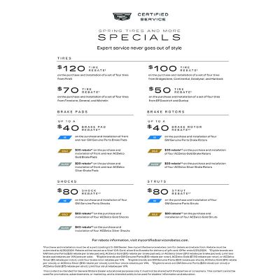 ELECTRONIC SELL SHEET-CADILLAC CERT SPRING ADVISOR (EA)