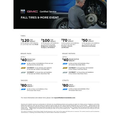 SELL SHEET-BUICK GMC CERT SERV FALL ADVISOR (EA)