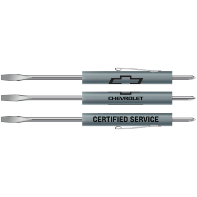 CHEVROLET CERTIFIED SERVICE Pocket Screwdriver w/Phillips Head Blade