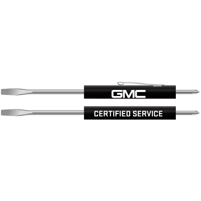 GMC CERTIFIED SERVICE Pocket Screwdriver w/Phillips Head Blade