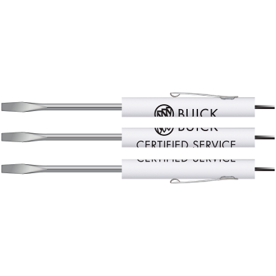BUICK CERTIFIED SERVICE Pocket Screwdriver w/Straight Hex