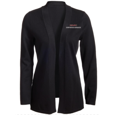 GMC CERTIFIED SERVICE Open Cardigan Ladies Sweater
