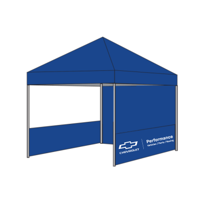 Chevrolet Performance Half Wall Kit-Add On for 10' x 10' Pop-UP Tent