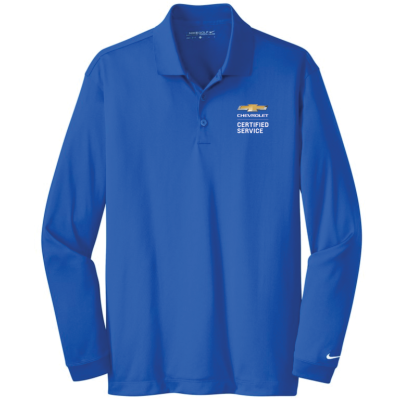 CHEVROLET CERTIFIED SERVICE Nike Golf &reg; Long-Sleeve Men's Polo