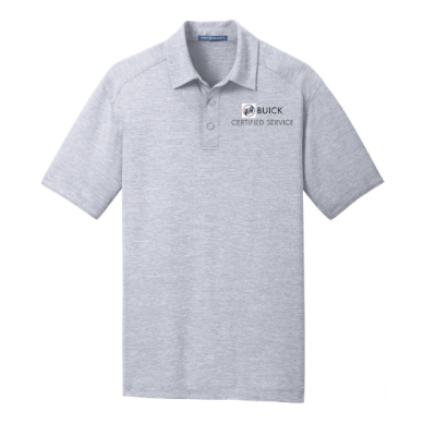 BUICK CERTIFIED SERVICE Port Authority Men's Jersey Digi Heather Polo