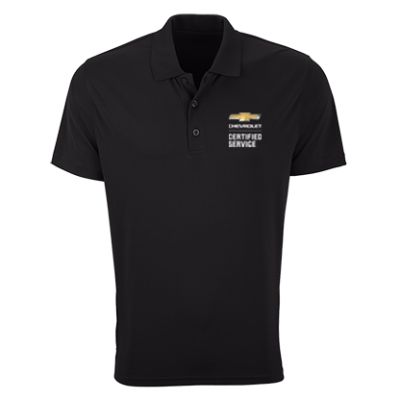 CHEVROLET CERTIFIED SERVICE Omega Mesh Tech Men s Polo