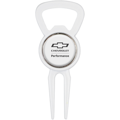 CHEVROLET PERFORMANCE Bottle Opener Divot Tool with Ball Marker