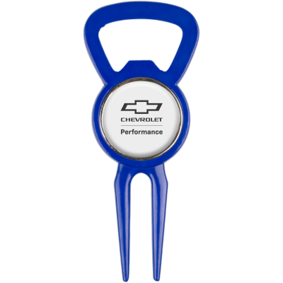 CHEVROLET PERFORMANCE Bottle Opener Divot Tool with Ball Marker