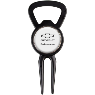 CHEVROLET PERFORMANCE Bottle Opener Divot Tool with Ball Marker