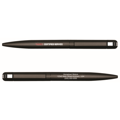 GMC Certified Service Buxton Metal Pen-Black