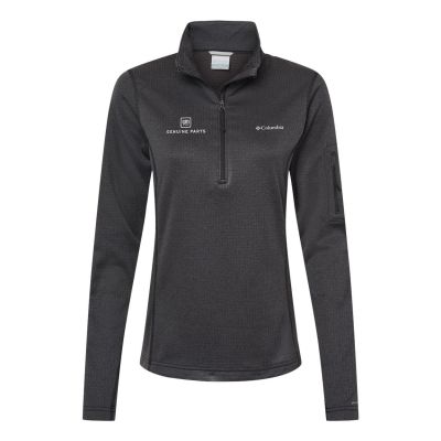 GM Genuine Parts Ladies' Columbia Park View&trade; Grid Fleece Half-Zip