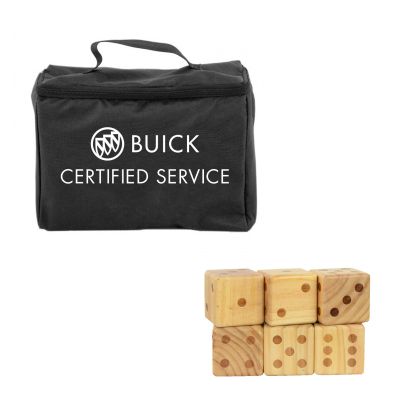 Buick Oversize Wooden Yard Dice Game