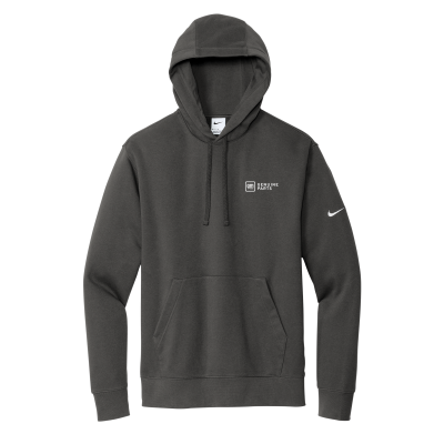 GM Genuine Parts Nike Club Fleece Sleeve Swoosh Pullover Hoodie-GY-XS