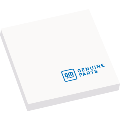 GM Genuine Parts 3" X 3" Adhesive Sticky Notepad