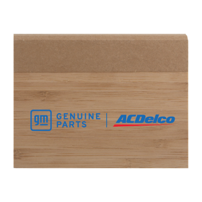 GM ACDelco Bamboo Sticky Notepad
