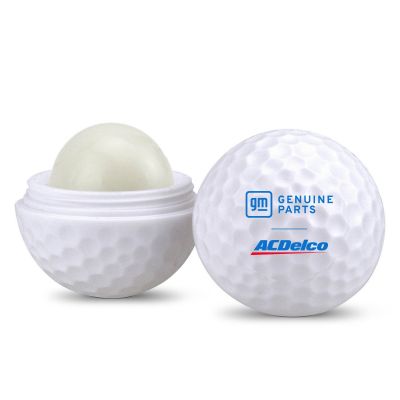 GM ACDelco Golf Ball Shaped Lip Moisturizer Container