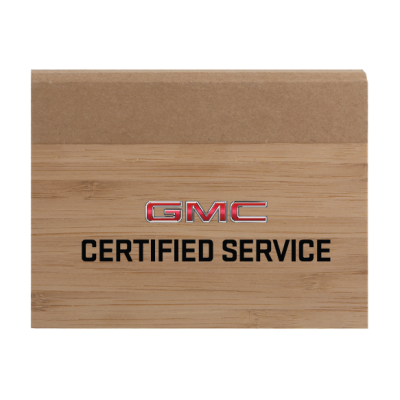 GMC Bamboo Sticky Notepad