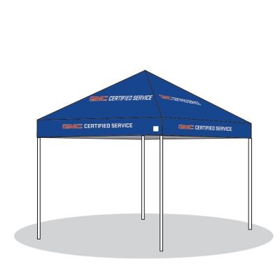 GMC CERTIFIED SERVICE 10' x 10' Premium Graphics Pop-UP Tent