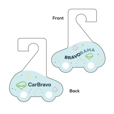 BRAVORAMA Mirror Hang Tag