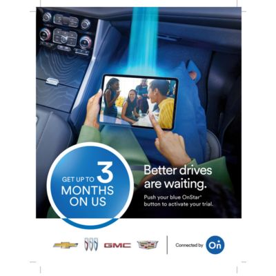 OnStar Remarketing Trial Offer Takeaway Card