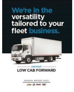 2018 LOW CAB FORWARD GM FLEET BROCHURE