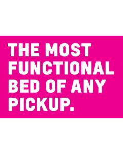 MOST FUNCTIONAL BED DECAL