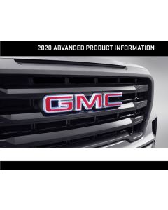 2020 GMC ADVANCED PRODUCT INFORMATION