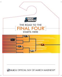 2020 BUICK MARCH MADNESS HANG TAG
