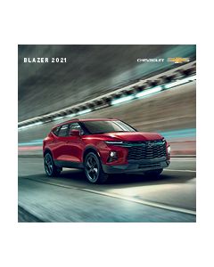 2021 CHEVROLET BLAZER CATALOG