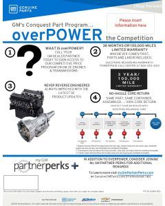SELL SHEET - OVERPOWER FOR SHOPS CUSTOMIZABLE