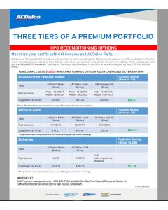 SELL SHEET - CPO GBB PARTS OPPORTUNITY