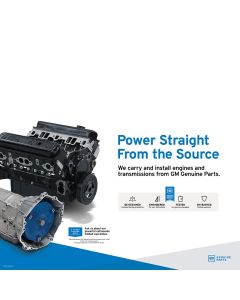 BANNER - GM GENUINE PARTS POWERTRAIN (EACH)