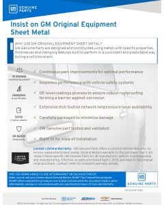 SELL SHEET - SHEET METAL (DL)