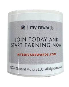 My Buick Rewards RO Stickers