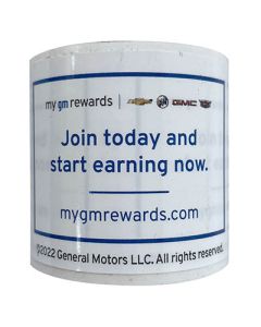 My GM Rewards RO Stickers