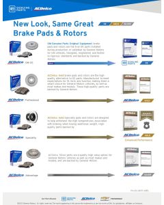 SELL SHEET - NEW LOOK BRAKES