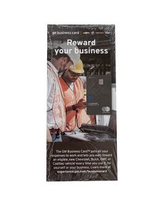 GM BUSINESS CARD BROCHURE (PACK OF 15)